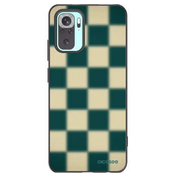 Picasee silikonový černý obal pro Xiaomi Redmi Note 10 Pro - Shadow Chess