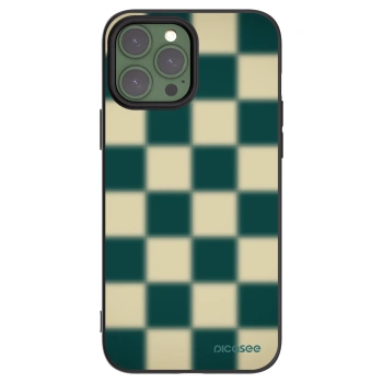Picasee silikonový černý obal pro Apple iPhone 13 Pro Max - Shadow Chess