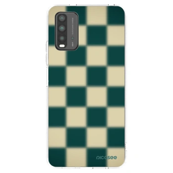 Picasee silikonový průhledný obal pro Xiaomi Redmi 9T - Shadow Chess