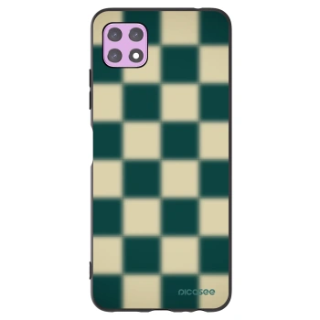 Picasee silikonový černý obal pro Samsung Galaxy A22 A226B 5G - Shadow Chess