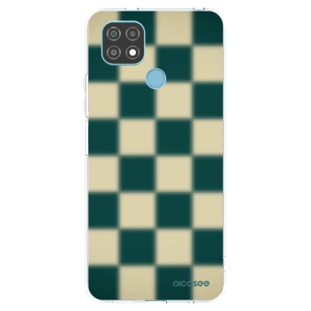 Picasee silikonový průhledný obal pro Realme C21 - Shadow Chess