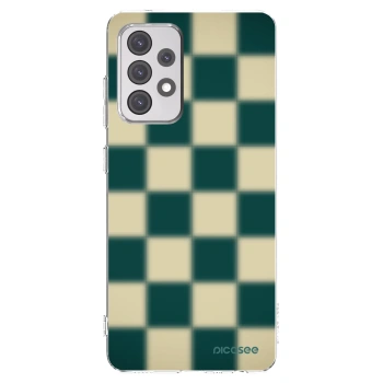 Picasee silikonový průhledný obal pro Samsung Galaxy A52s 5G A528B - Shadow Chess