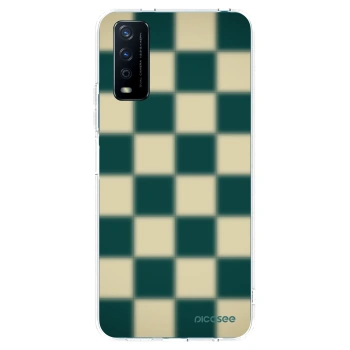 Picasee silikonový průhledný obal pro Vivo Y11s - Shadow Chess