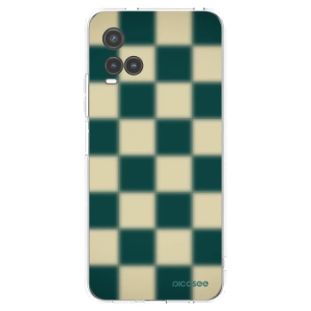Picasee silikonový průhledný obal pro Vivo Y33s - Shadow Chess