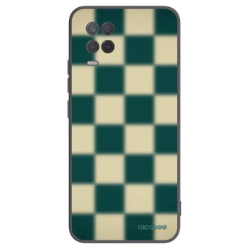 Picasee silikonový černý obal pro Realme 8 5G - Shadow Chess