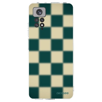 Picasee silikonový průhledný obal pro Xiaomi Redmi Note 11S 4G - Shadow Chess