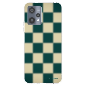 Picasee silikonový průhledný obal pro Realme 9 Pro 5G - Shadow Chess