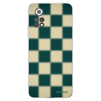 Picasee silikonový průhledný obal pro Xiaomi Poco X4 Pro 5G - Shadow Chess