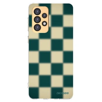 Picasee silikonový průhledný obal pro Samsung Galaxy A33 5G A336 - Shadow Chess