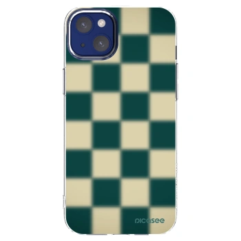 Picasee silikonový průhledný obal pro Apple iPhone 14 Plus - Shadow Chess