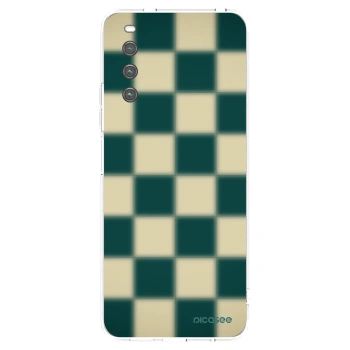 Picasee silikonový průhledný obal pro Sony Xperia 10 IV 5G - Shadow Chess