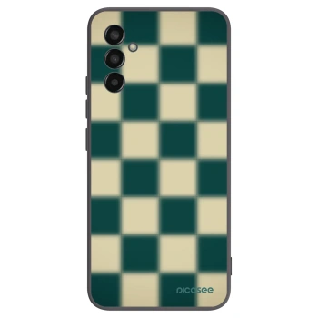 Picasee silikonový černý obal pro Samsung Galaxy M13 M135F - Shadow Chess