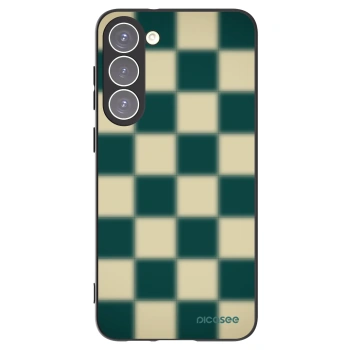 Picasee silikonový černý obal pro Samsung Galaxy S23+ 5G - Shadow Chess