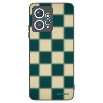 Picasee silikonový černý obal pro Xiaomi Redmi Note 12 4G - Shadow Chess