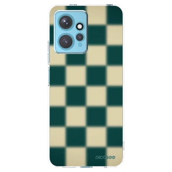 Picasee silikonový průhledný obal pro Xiaomi Redmi Note 12 4G - Shadow Chess