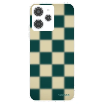 Picasee silikonový průhledný obal pro Xiaomi Redmi 12 4G - Shadow Chess