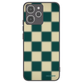 Picasee silikonový černý obal pro Xiaomi Redmi 12 4G - Shadow Chess