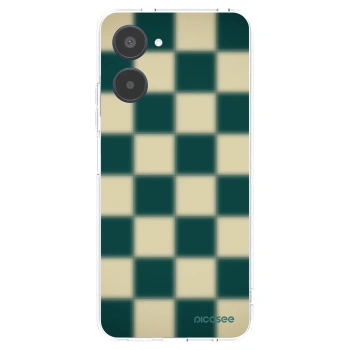 Picasee silikonový průhledný obal pro Realme 10 4G - Shadow Chess
