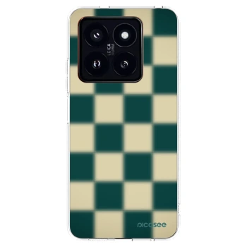 Picasee silikonový průhledný obal pro Xiaomi 14 Pro - Shadow Chess