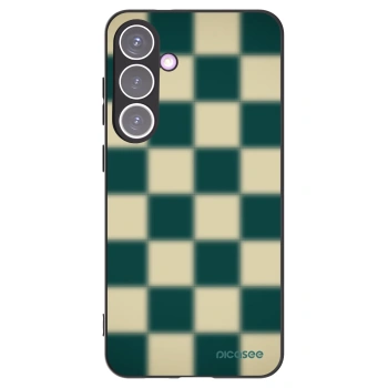 Picasee silikonový černý obal pro Samsung Galaxy S24+ S926B 5G - Shadow Chess