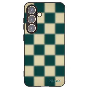 Picasee silikonový černý obal pro Samsung Galaxy S24 S921B 5G - Shadow Chess