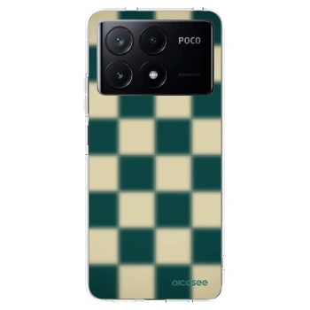 Picasee silikonový průhledný obal pro Xiaomi Poco X6 Pro - Shadow Chess