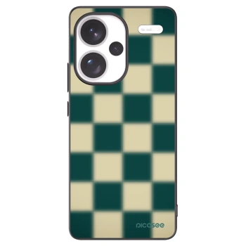 Picasee silikonový černý obal pro Xiaomi Redmi Note 13 Pro+ 5G - Shadow Chess