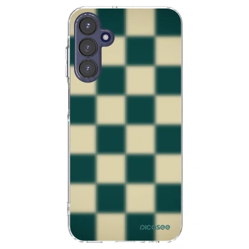 Picasee silikonový průhledný obal pro Samsung Galaxy A15 A155F 4G - Shadow Chess