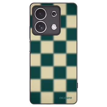 Picasee silikonový černý obal pro Xiaomi Redmi Note 13 4G - Shadow Chess