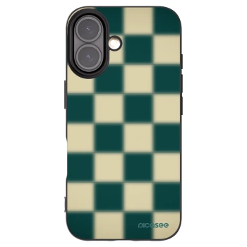 Picasee silikonový černý obal pro Apple iPhone 16 - Shadow Chess