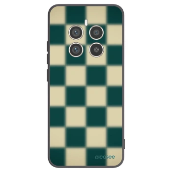 Picasee silikonový černý obal pro Realme 12 Pro 5G - Shadow Chess