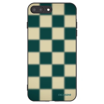 Picasee silikonový černý obal pro Apple iPhone 7 Plus - Shadow Chess
