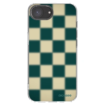 Picasee silikonový průhledný obal pro Apple iPhone 16e - Shadow Chess