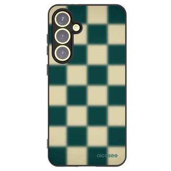 Picasee silikonový černý obal pro Samsung Galaxy S24 FE S721B - Shadow Chess
