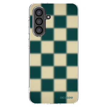 Picasee silikonový průhledný obal pro Samsung Galaxy A56 5G A566B - Shadow Chess