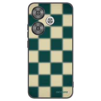 Picasee silikonový černý obal pro Xiaomi Poco F6 - Shadow Chess