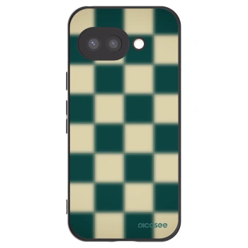 Picasee silikonový černý obal pro Google Pixel 9a - Shadow Chess