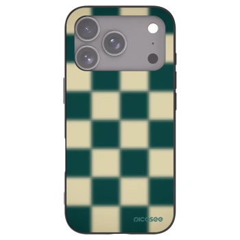 Picasee silikonový černý obal pro Apple iPhone 17 Pro - Shadow Chess