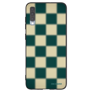 Picasee silikonový černý obal pro Samsung Galaxy A70 A705F - Shadow Chess