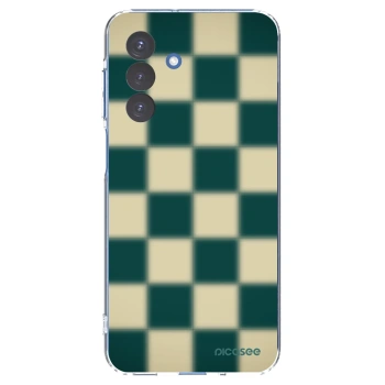 Picasee silikonový průhledný obal pro Samsung Galaxy A17 5G - Shadow Chess