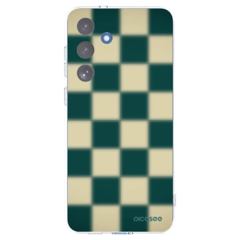 Picasee silikonový průhledný obal pro Samsung Galaxy S25 FE 5G - Shadow Chess