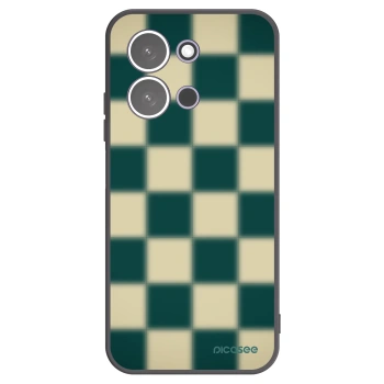Picasee silikonový černý obal pro Xiaomi Redmi 15C 5G - Shadow Chess