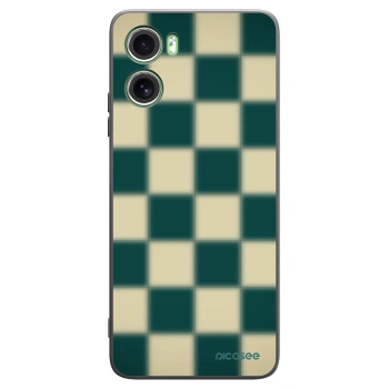 Picasee silikonový černý obal pro Motorola Moto G06 - Shadow Chess