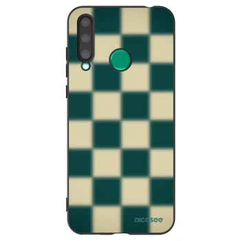 Picasee silikonový černý obal pro Honor 20 Lite - Shadow Chess