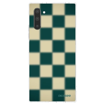 Picasee silikonový průhledný obal pro Samsung Galaxy Note 10 N970F - Shadow Chess
