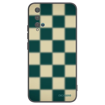 Picasee silikonový černý obal pro Huawei Nova 5T - Shadow Chess