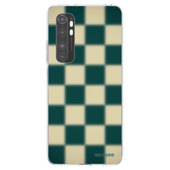 Picasee silikonový průhledný obal pro Xiaomi Mi Note 10 Lite - Shadow Chess
