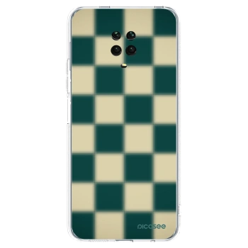 Picasee silikonový průhledný obal pro Xiaomi Redmi Note 9S - Shadow Chess