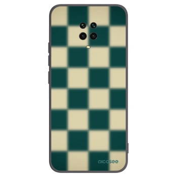 Picasee silikonový černý obal pro Xiaomi Redmi Note 9S - Shadow Chess