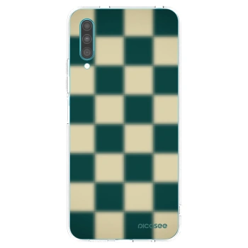 Picasee silikonový průhledný obal pro Samsung Galaxy A30s A307F - Shadow Chess